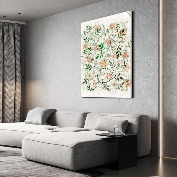 Fleurs Abstraites Tableau Connu | TableauDecoModerne®