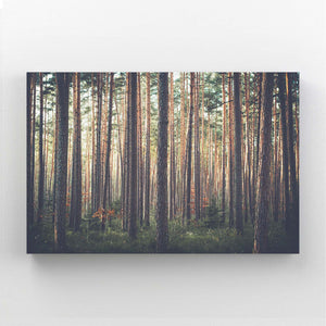 Forêt Profonde Tableau Arbre | TableauDecoModerne®