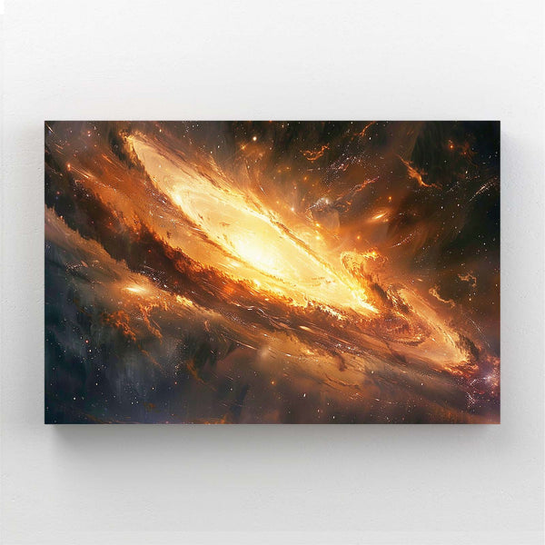 Galaxie Ardente Tableau Espace | TableauDecoModerne®