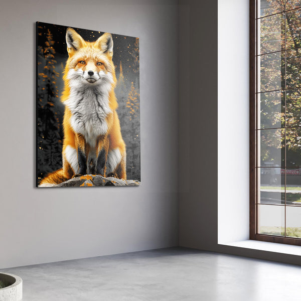 Gardien Sauvage Tableau Renard | TableauDecoModerne®