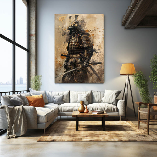 Guerrier Légendaire Tableau Japonais | TableauDecoModerne®