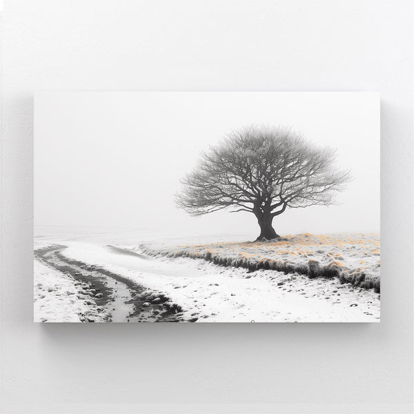 Hiver Givré Tableau Arbre | TableauDecoModerne®