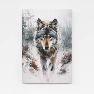 Hiver Loup Tableau | TableauDecoModerne®