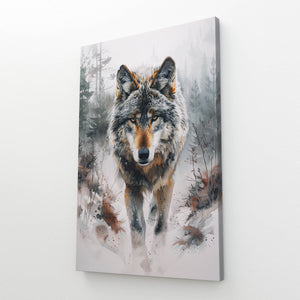 Hiver Loup Tableau | TableauDecoModerne®