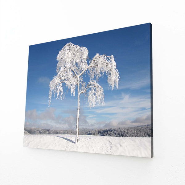 Hivernal Tableau Arbre | TableauDecoModerne®