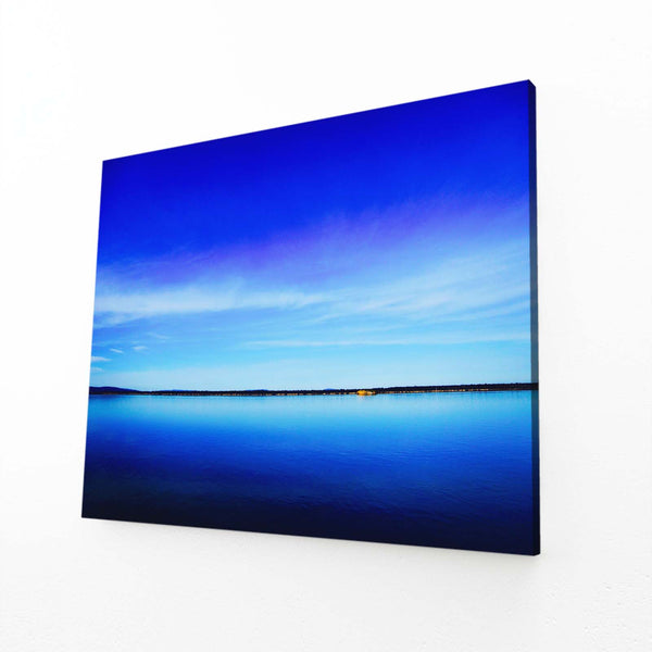 Horizon Bleu Tableau Paysage | TableauDecoModerne®