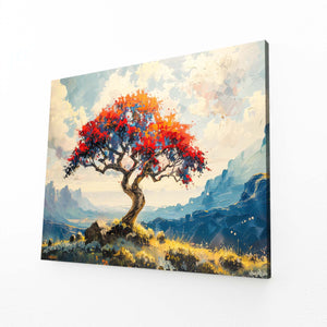 Horizon Flamboyant Tableau Arbre | TableauDecoModerne®