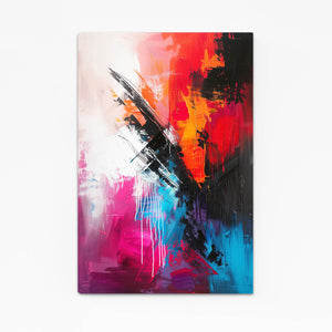 Impact Chromatique Tableau Abstrait | TableauDecoModerne®