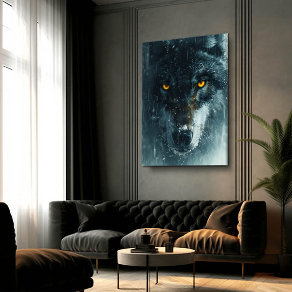 Intense Tableau Loup | TableauDecoModerne®