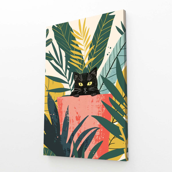 Jungle Féline Tableau Chat | TableauDecoModerne®