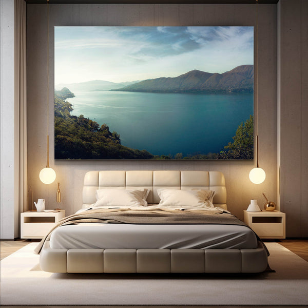 Lac Bleu Tableau Paysage | TableauDecoModerne®