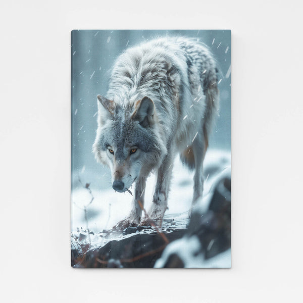 Loup Arctique Tableau | TableauDecoModerne®