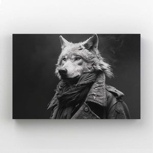 Loup Élégant Tableau | TableauDecoModerne®