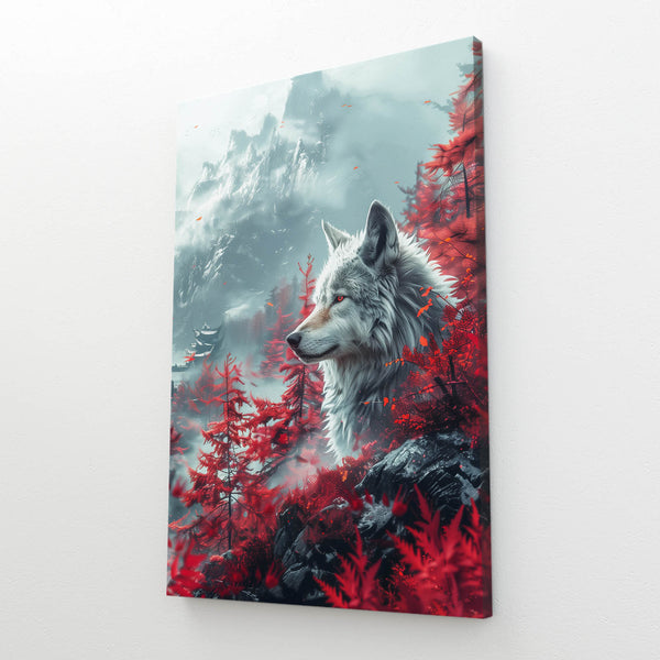 Loup Mystique Tableau | TableauDecoModerne®