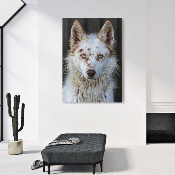 Loup Tableau Enigmatique | TableauDecoModerne®