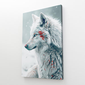 Loup Tableau Éthéré | TableauDecoModerne®