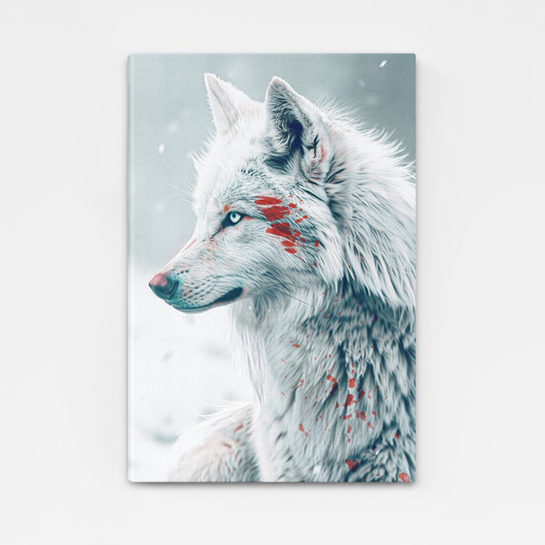 Loup Tableau Éthéré | TableauDecoModerne®