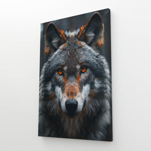 Loup Tableau Intense | TableauDecoModerne®