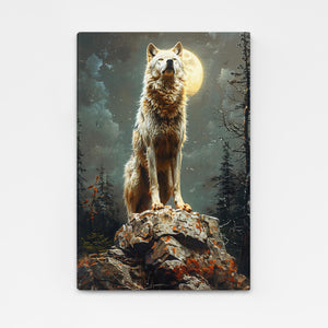 Loup Tableau Majestueux | TableauDecoModerne®