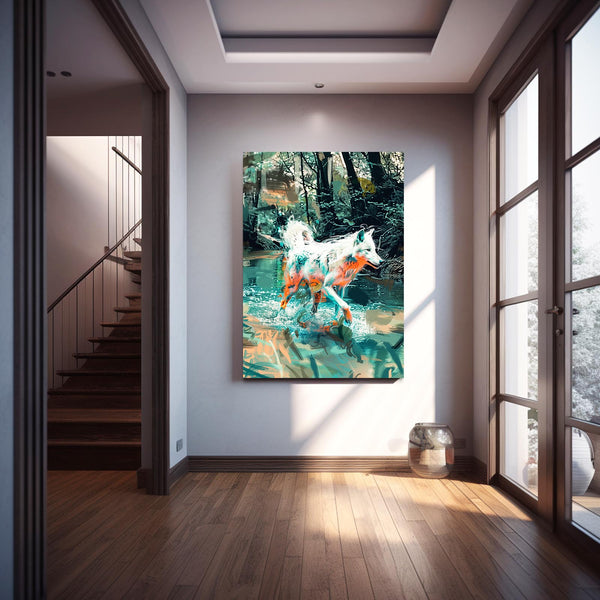 Loup Tableau Nature | TableauDecoModerne®