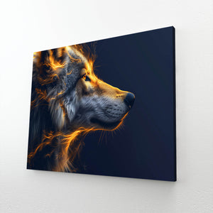 Lumière du Loup Tableau | TableauDecoModerne®