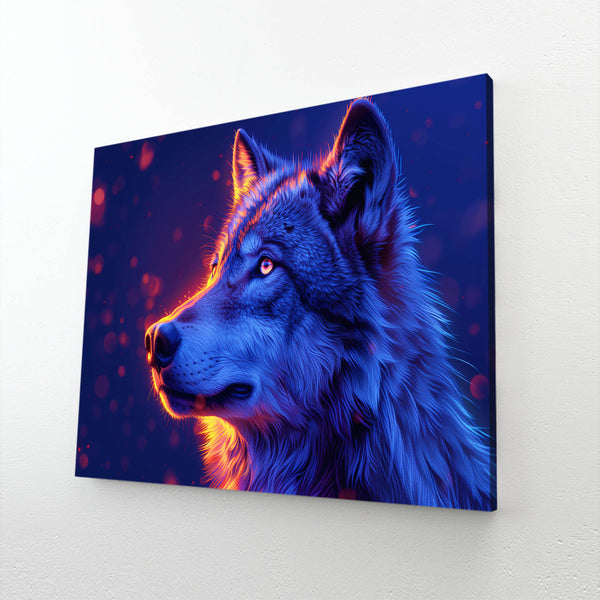 Lumineux Tableau Loup | TableauDecoModerne®