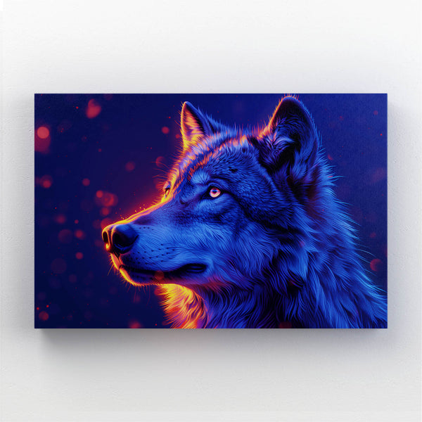 Lumineux Tableau Loup | TableauDecoModerne®