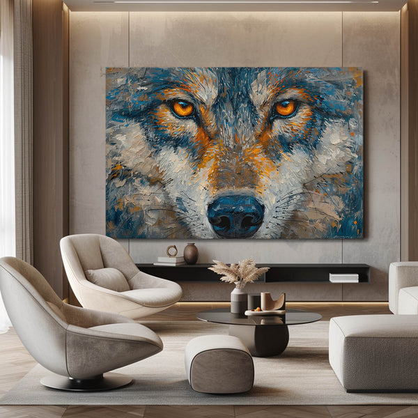 Majesté du Loup Tableau | TableauDecoModerne®