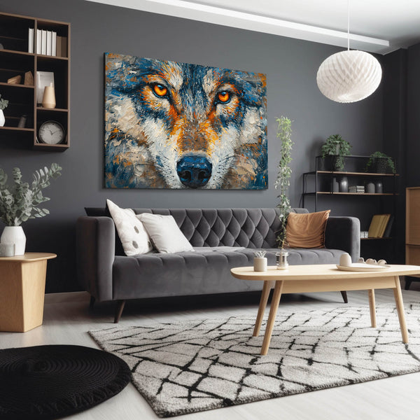 Majesté du Loup Tableau | TableauDecoModerne®