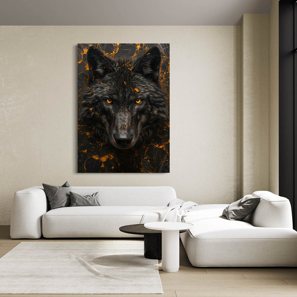 Majestueux Tableau Loup | TableauDecoModerne®