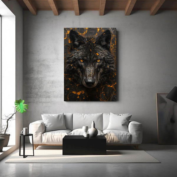 Majestueux Tableau Loup | TableauDecoModerne®