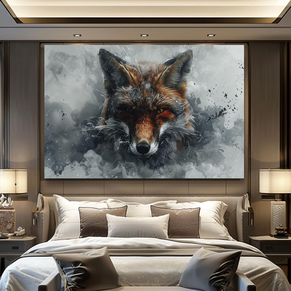 Mystique Tableau Renard | TableauDecoModerne®