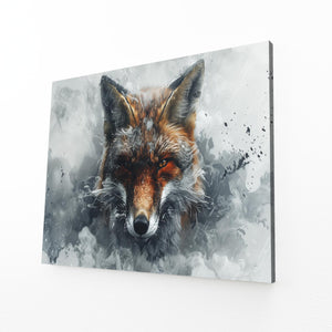 Mystique Tableau Renard | TableauDecoModerne®