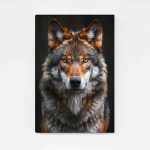 Noble Regard Tableau Loup | TableauDecoModerne®