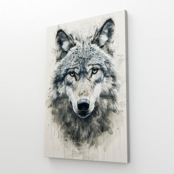 Noble Tableau Loup | TableauDecoModerne®