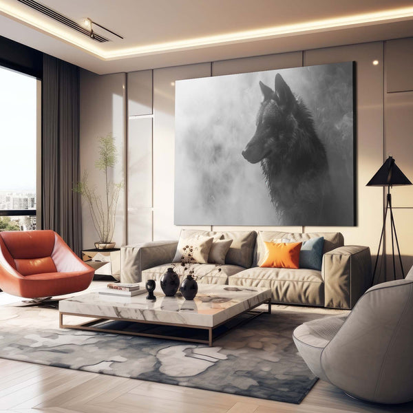 Ombre de Loup Tableau | TableauDecoModerne®