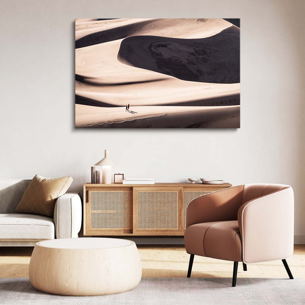 Ombres des Dunes Tableau Paysage | TableauDecoModerne®