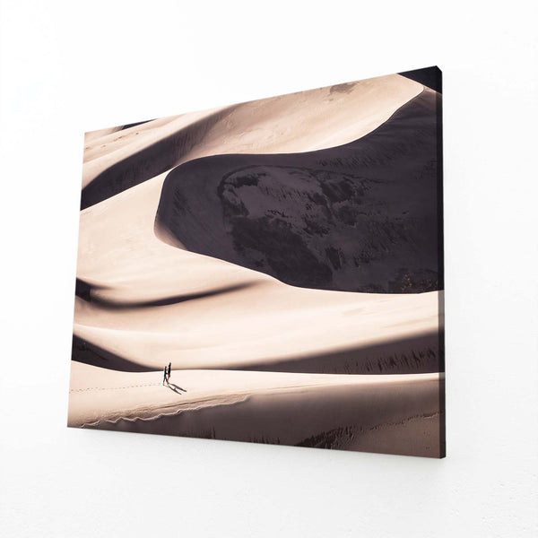 Ombres des Dunes Tableau Paysage | TableauDecoModerne®