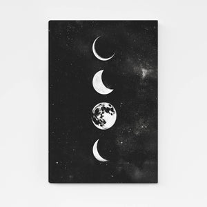 Phases de Lune Tableau Lune | TableauDecoModerne®