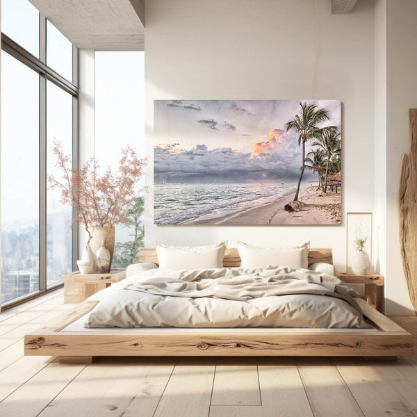 Plage Tropicale Tableau Paysage | TableauDecoModerne®