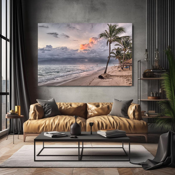 Plage Tropicale Tableau Paysage | TableauDecoModerne®