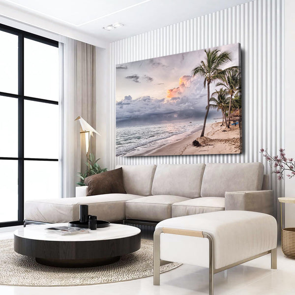 Plage Tropicale Tableau Paysage | TableauDecoModerne®