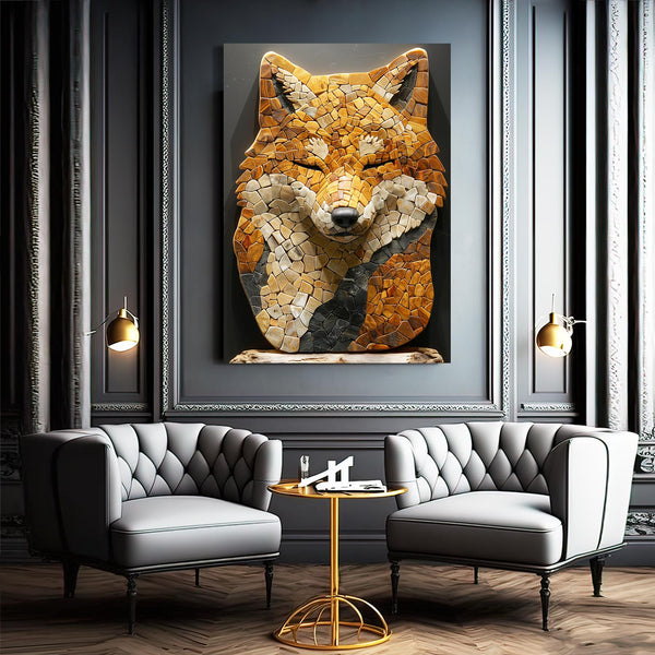 Puzzle Sauvage Tableau Renard | TableauDecoModerne®