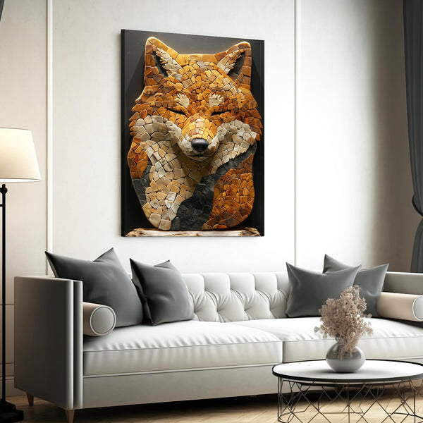 Puzzle Sauvage Tableau Renard | TableauDecoModerne®