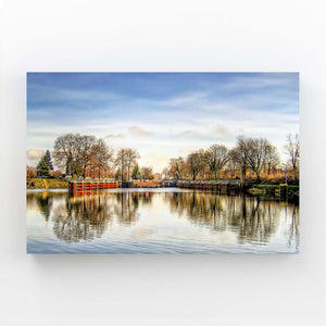 Reflets Urbains Tableau Arbre | TableauDecoModerne®