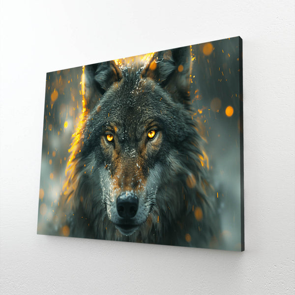 Regard du Loup Tableau | TableauDecoModerne®