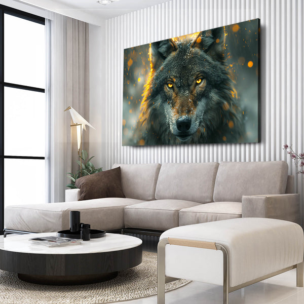 Regard du Loup Tableau | TableauDecoModerne®