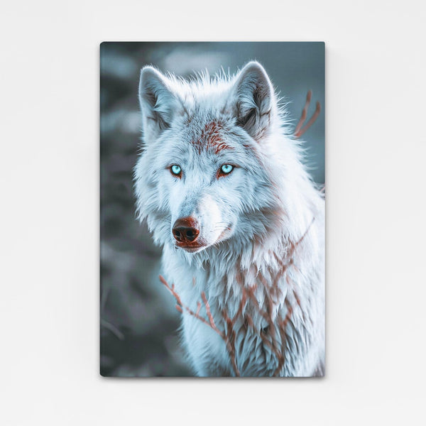 Regard Glacial Tableau Loup | TableauDecoModerne®