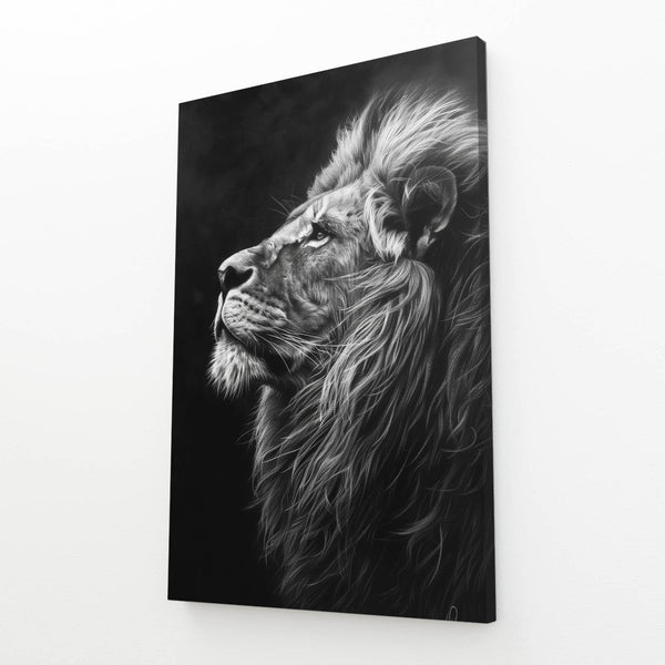 Regard Majestueux Tableau Lion | TableauDecoModerne®