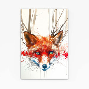 Regard Sauvage Tableau Renard | TableauDecoModerne®